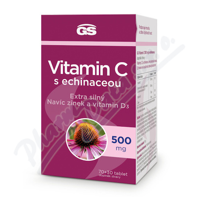 GS Vitamin C s echinaceou tbl.70+30