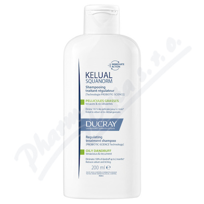 DUCRAY Kelual Squanorm Šampon mastné lupy 200ml