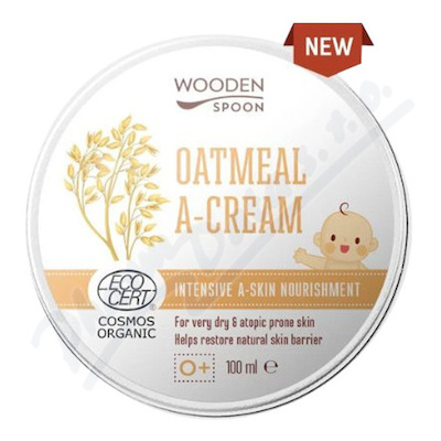Wooden Spoon Zklidň. krém z oves. vloček BIO 100ml