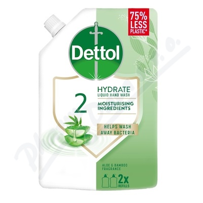 DETTOL Tekuté mýdlo náhr.náplň Aloe a Bambus 500ml