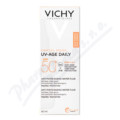 VICHY CAPITAL SOLEIL UV-AGE denní péče SPF50+ 80ml