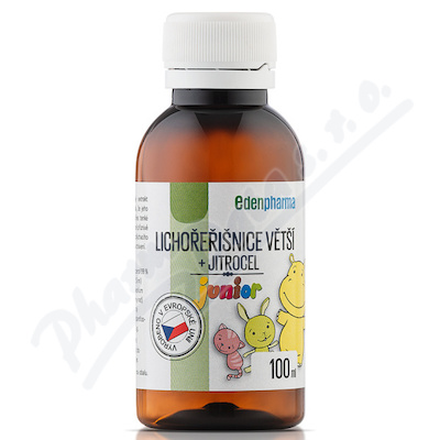 Edenpharma Lichořeřiš.větší+jitrocel Junior 100ml