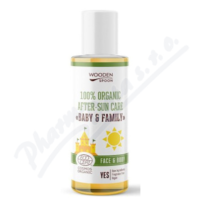 Wooden Spoon Baby&Family Olej po opal. BIO 100ml