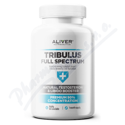 ALIVER Kotvičník zemní 90% konc.4:1 500mg cps.120