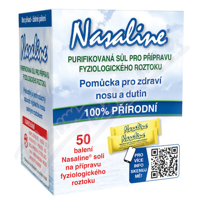 Nasaline Sůl pro přípravu fyziolog.roztoku 50ks