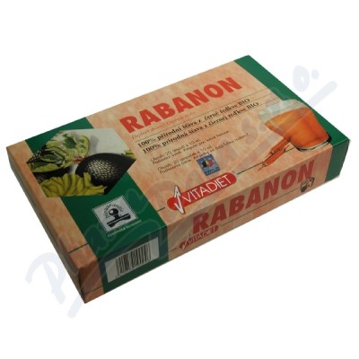 Rabanon Vitadiet 20x10ml extrakt z černé ředkve