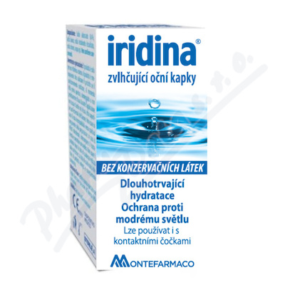 IRIDINA zvlhčující oční kapky 10ml