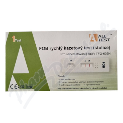 ALL TEST FOB rychlý kazetový test (stolice) 1ks
