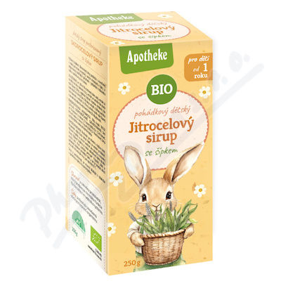 Apotheke Pohádkový Jitrocelový sirup BIO 250g
