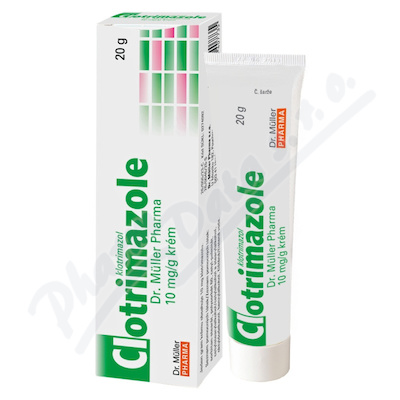 Clotrimazole Dr.Müller Pharma 10mg/g crm.1x20g II