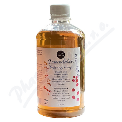 Gravedolen bylinný sirup 500ml