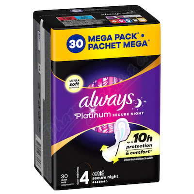 Always Platinum Secure Night 4 vložky 30ks