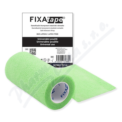 FIXAtape STRETCH samofix.obin.10x450cm neon.zelená