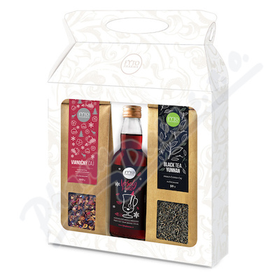Dárková kazeta 2 syp.čajů+punč 200ml Fytopharma