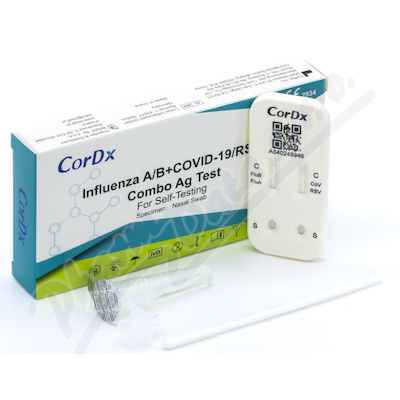 CorDx 4v1 respirační multitest 1ks