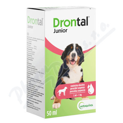 Drontal Junior perorální suspenze 1x50ml