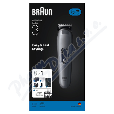 Braun Series 3 All in One AIO3 zastřihovač 8v1