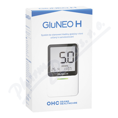 GluNEO H Systém stanovení hladiny glukózy v krvi