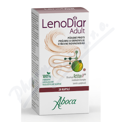 Aboca LenoDiar Adult průjem cps.20