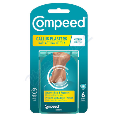 Compeed Náplasti na mozoly střední 6ks