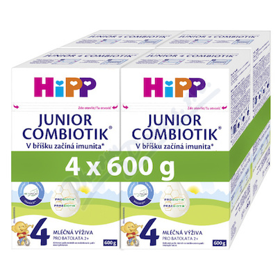 HiPP 4 Junior Combiotik mléčná výživa 4x600g