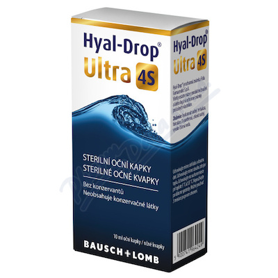 Hyal-Drop Ultra 4S eye drops 10ml Bausch+Lomb