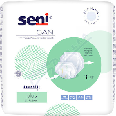 Seni San absorpční vložné pleny plus 30ks
