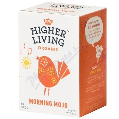 Higher Living zel.čaj Kouzelné ráno BIO 15x1.66g