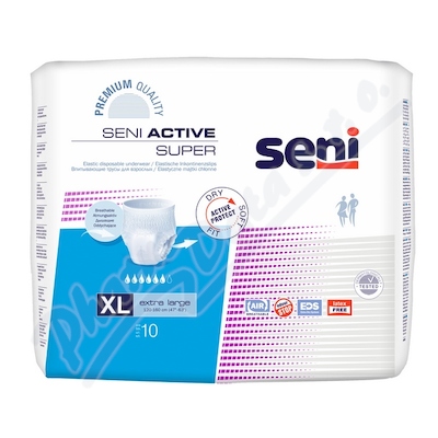 Seni Active Super inkon.plen.kalhotky XL 10ks
