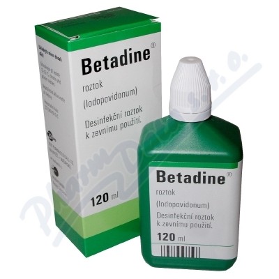 Betadine 100mg/ml drm.sol.120ml