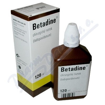 Betadine 75mg/ml drm.sol.120ml