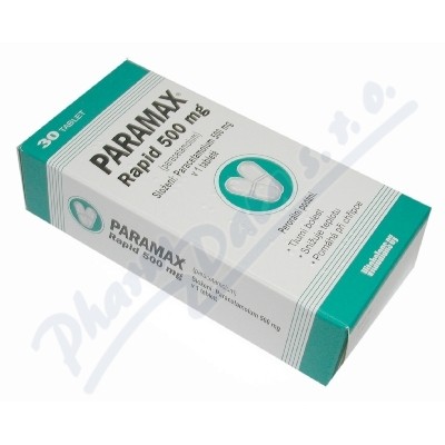 Paramax Rapid 500mg por.tbl.nob.30x500mg