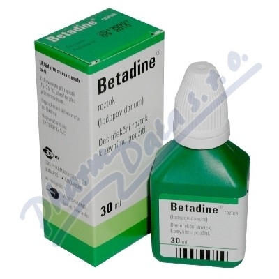 Betadine 100mg/ml drm.sol.30ml