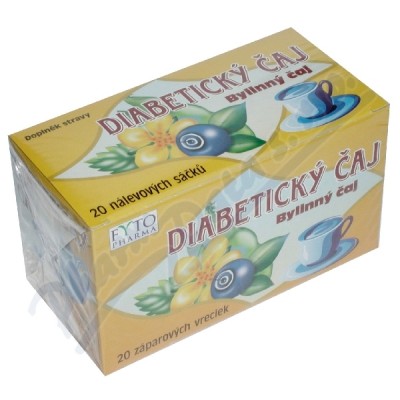 Diabetický čaj EUDIABEN 20x1g Fytopharma