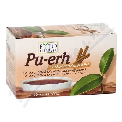 Pu-erh se skořicí 20x1.5g n.s. Fytopharma