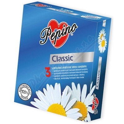 Pepino Classic prezervativ 3ks