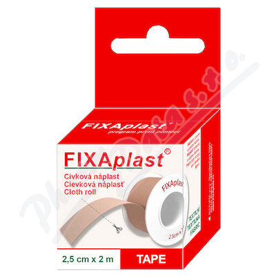 FIXAplast TAPE cívková náplast 2.5cmx2m