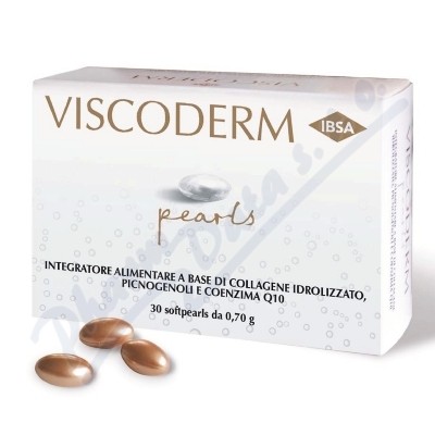 Viscoderm Pearls doplněk stravy cps.30