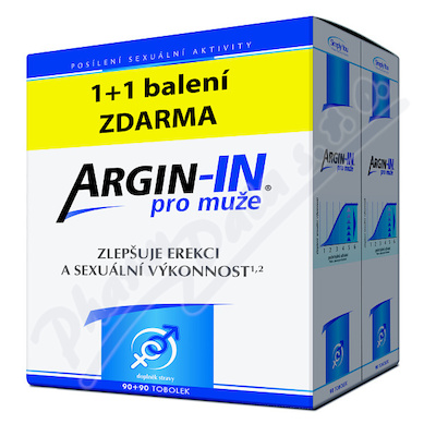 Argin-IN pro muže tob.90 + Argin-IN tob.90 zdarma