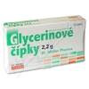 Glycerinové čípky 2.2g 12 čípků Dr.Müller