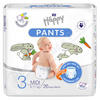 Happy Pants Midi plenkové kalhotky 6-11kg 26ks