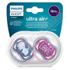 Philips AVENT Šidít.Ultra air 18m+ dívka/obr.2ks