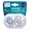 Philips AVENT Šidít.Ultra air 6-18m dívka/obr.2ks