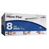 Embecta Micro-Fine U-100 inzul.střík.8mm 1ml 100ks